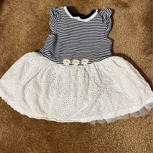 Little Me Baby Girls 12m Dress Short Sleeve - Picture 4 of 6